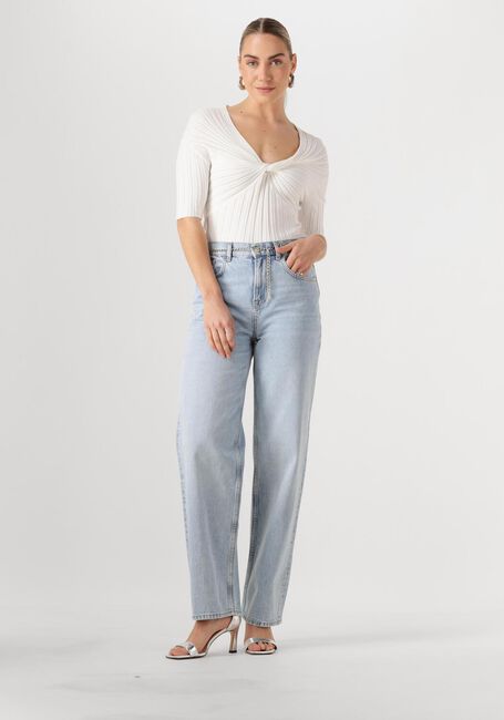 Lichtblauwe LIU JO Straight leg jeans PANT.STRAIGHT COLOR H.W. - large