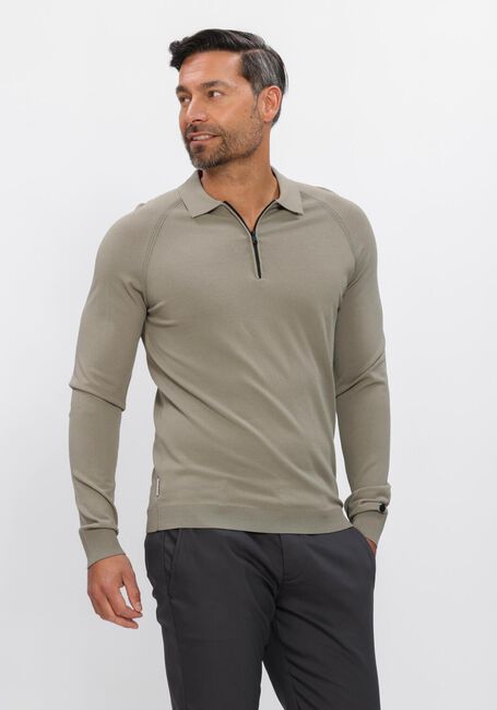 CAST IRON Polo REGULAR FIT VISCOSE BLEND Olive - large