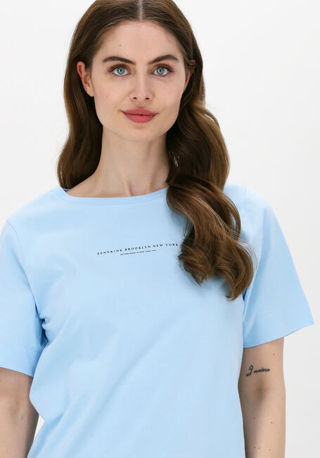 Lichtblauwe PENN & INK T-shirt T-SHIRT PRINT - large
