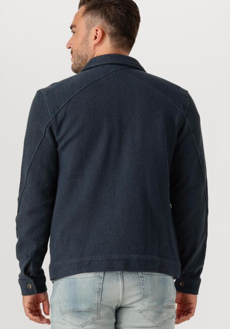 CAST IRON Veste en jean TERRY TRUCKER Bleu foncé - large