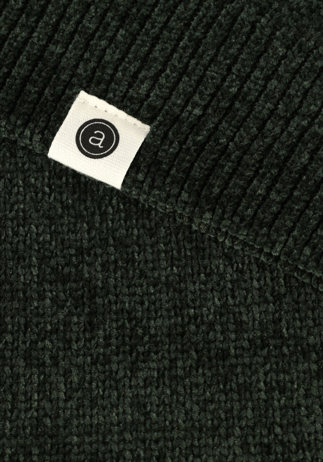 ANERKJENDT Pull AKSUNE CHENILLE KNIT Vert fonc&eacute; - large