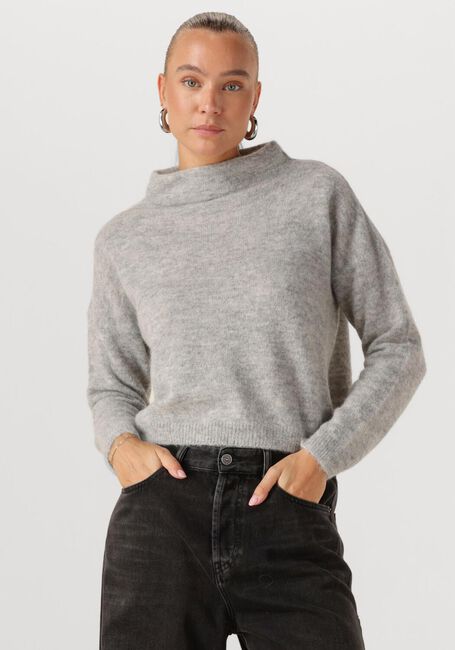 Lichtgrijze BY-BAR Trui VINN PULLOVER - large