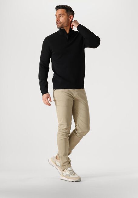 GENTI Pull TURTLE ZIP en noir - large