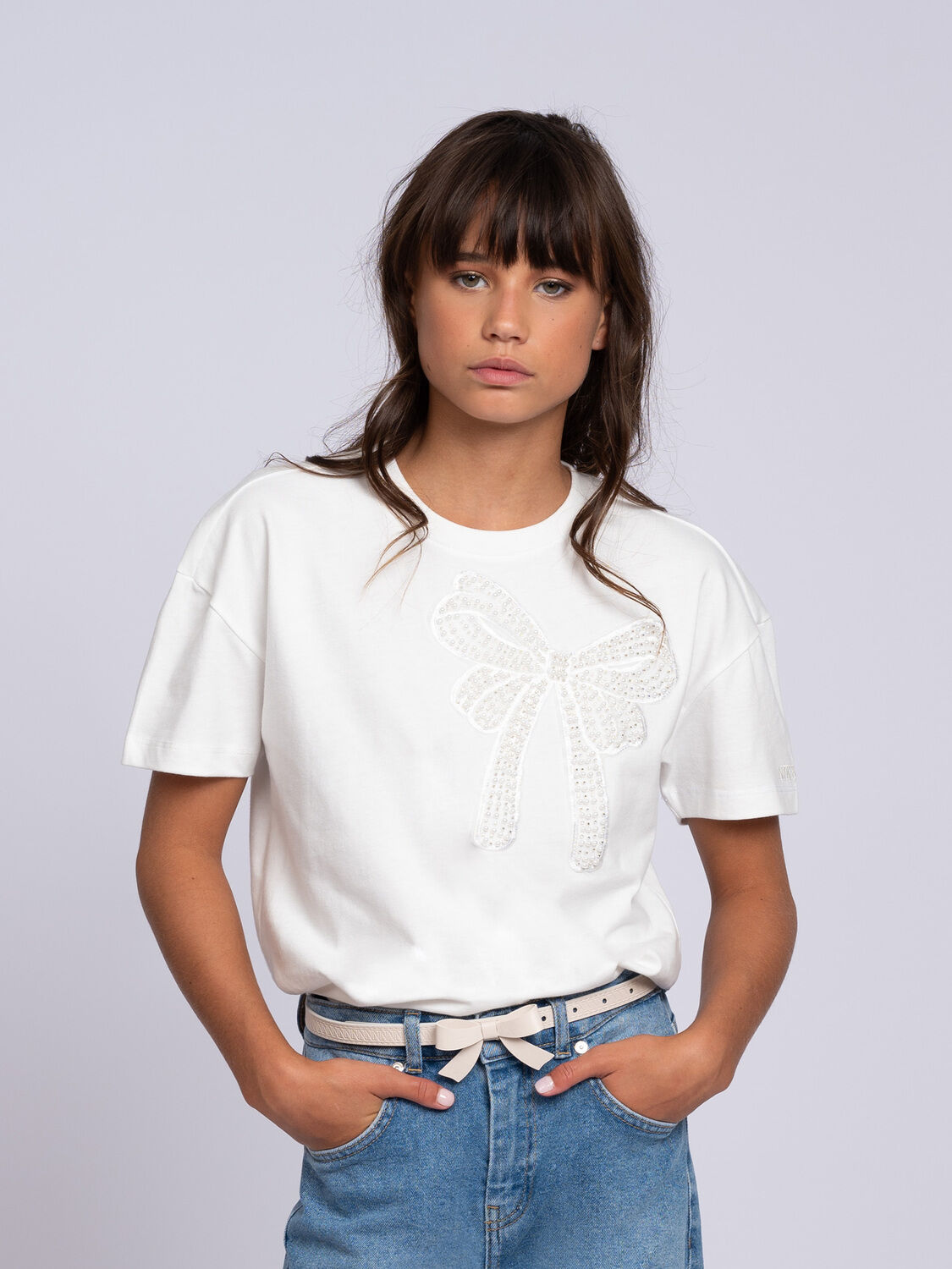 NIK & NIK LESE BELT Ceinture en blanc - large