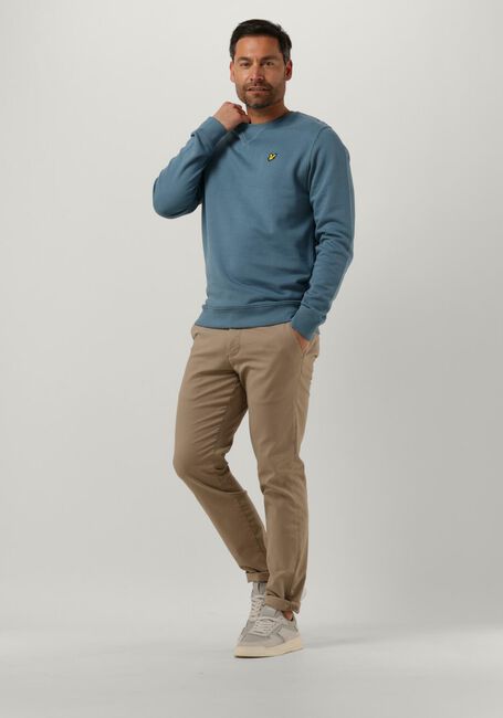 LYLE & SCOTT Chandail CREW NECK SWEATSHIRT en bleu - large
