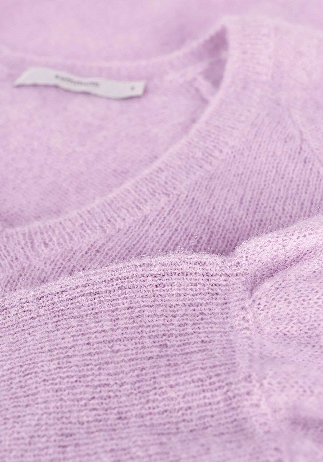 SUMMUM Pull V-NECK SWEATER FEATHER LIGHT A en violet - large