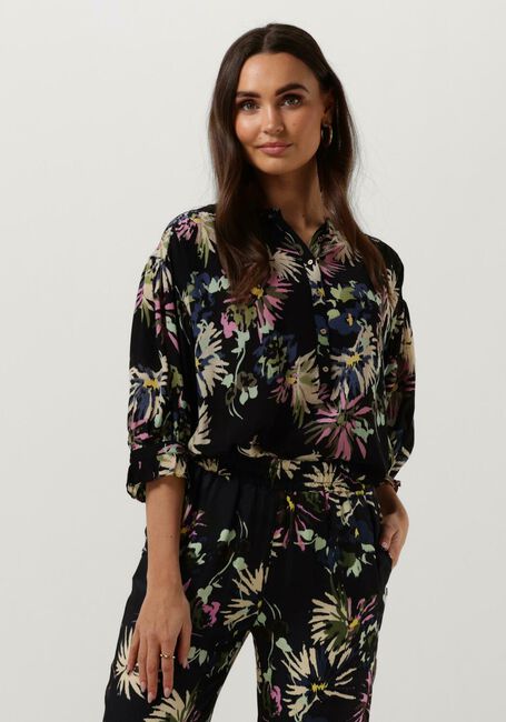 SCOTCH & SODA ELBOW SLEEVE EASY POPOVER Blouses en noir - large