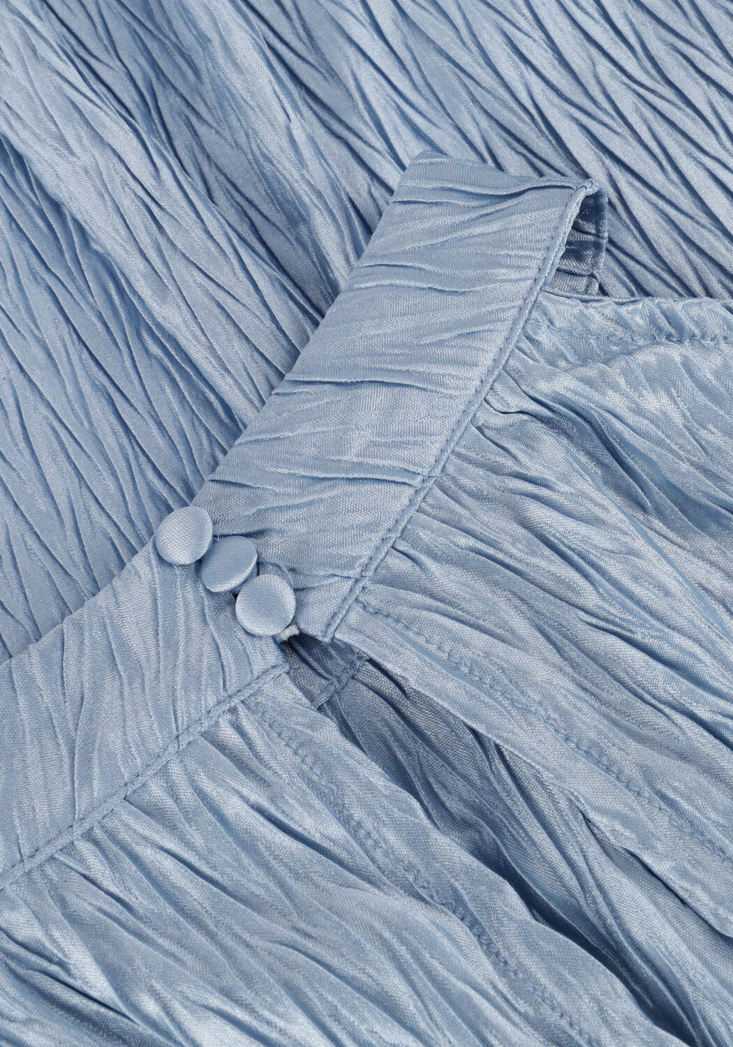 Blauwe Y.A.S. Maxi jurk YASLAFINA HALTERNECK LONG DRESS - large