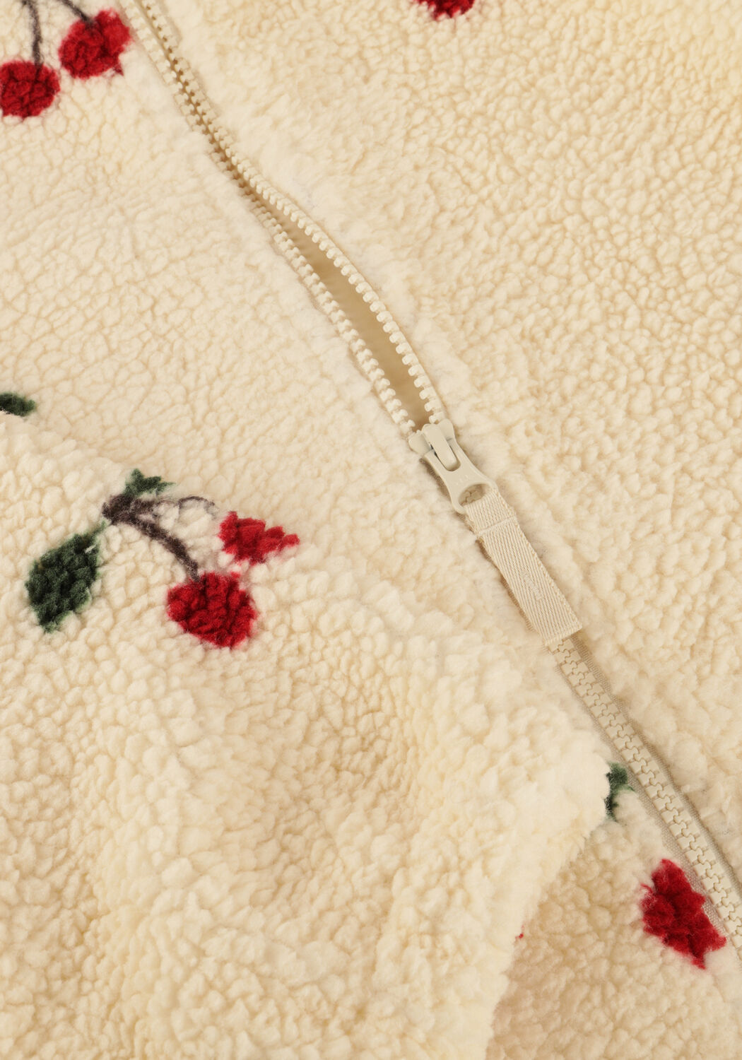 KONGES SLOJD JODY TEDDY HOODIE GRS Vestes Cr&egrave;me - large