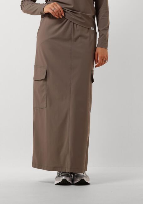 PENN & INK Jupe maxi 540 SKIRT en marron - large