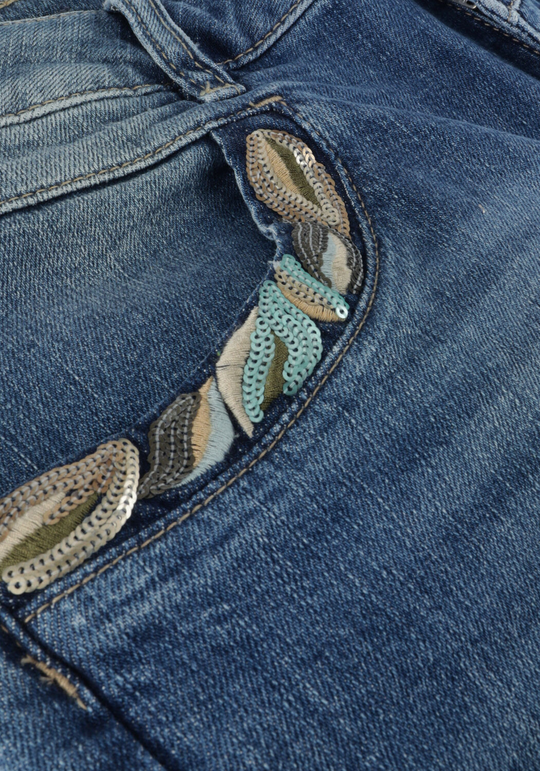 MOS MOSH NAOMI SUNNY SHORTS Jeans en bleu - large