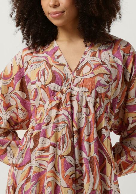 CATWALK JUNKIE Mini robe V-NECK DRESS WITH STRAPS DETAIL en multicolore - large