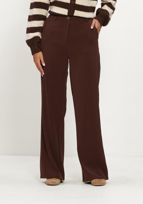 Bruine YDENCE Wijde broek PANTS SOLANGE - large