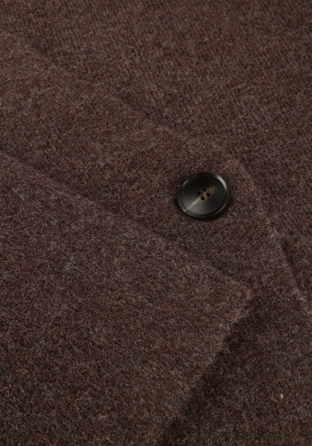 NEO NOIR Pull MARIE LOUISE KNIT CARDIGAN en marron - large