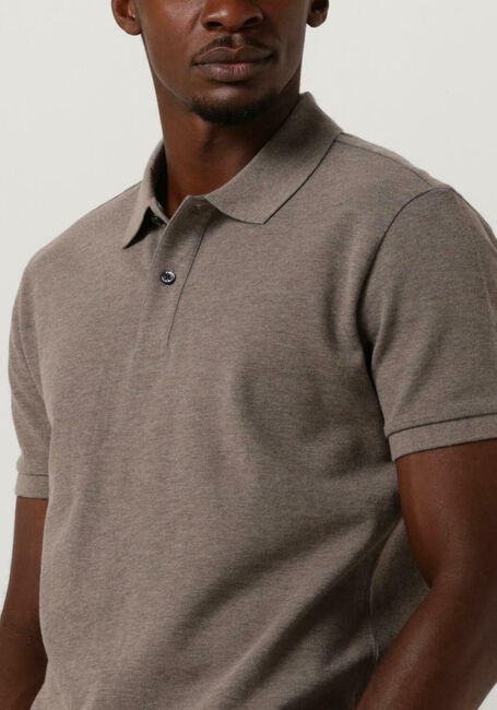 PROFUOMO Polo PPUJ10039 en marron - large