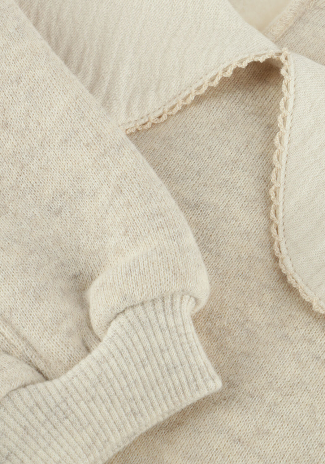 PLAY UP Pull FLEECE SWEATER G &Eacute;cru - large