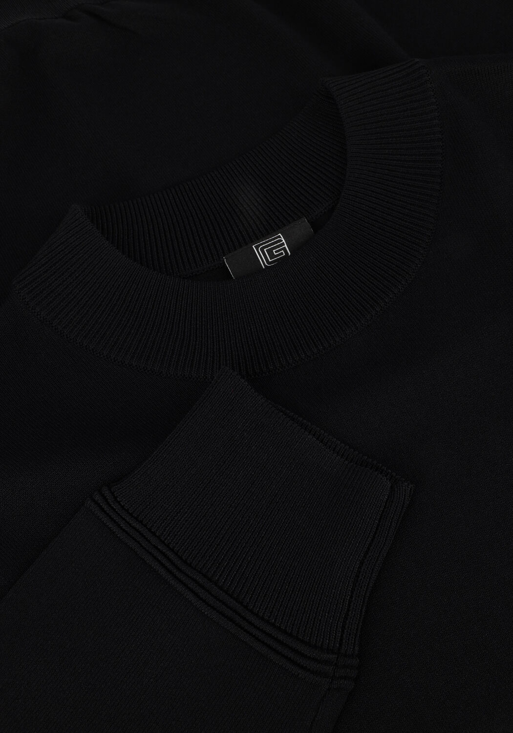 Zwarte GENTI Trui K1148-3260 - large