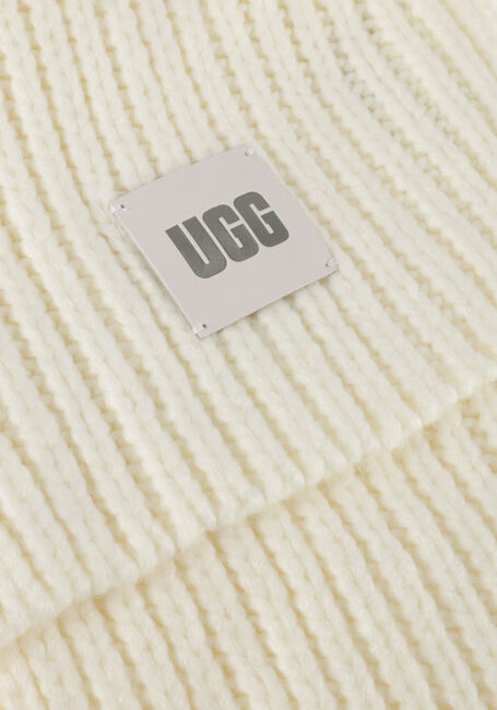 UGG CHUNKY RIB KNIT SCARF Foulard en blanc - large