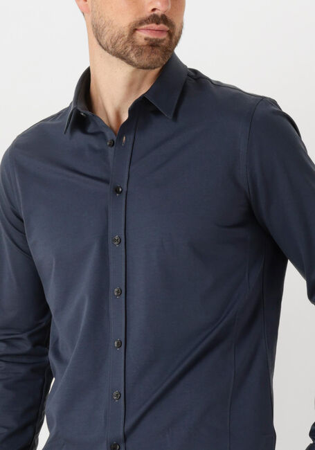 CAST IRON Chemise décontracté LONG SLEEVE SHIRT TWILL JERSEY 2 TONE en noir - large