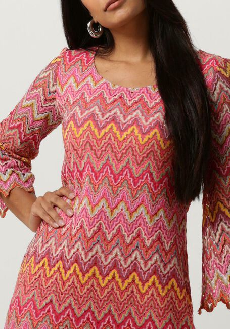 ANA ALCAZAR Mini robe TUNIC DRESS NO FRINGES en rose - large