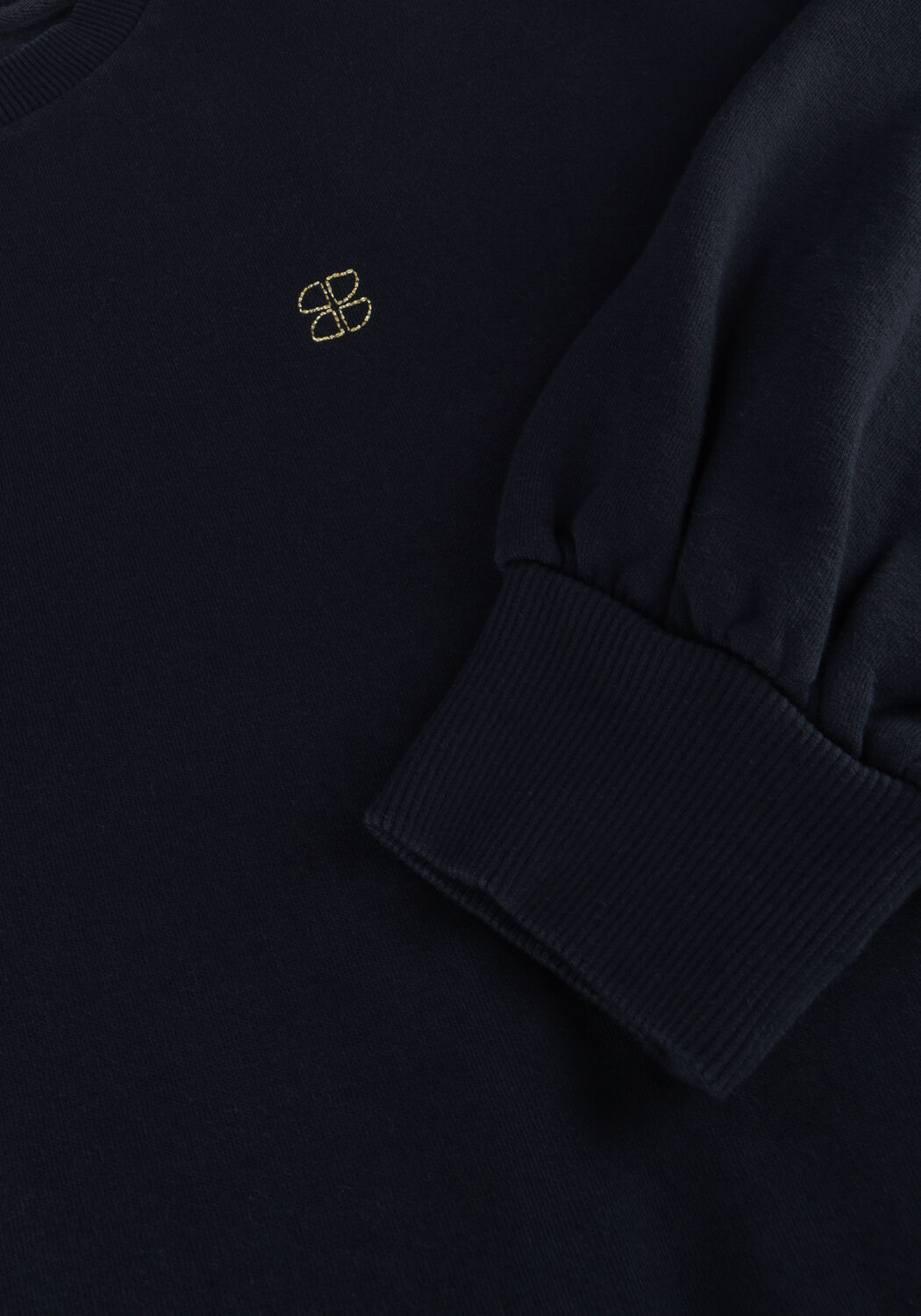 Donkerblauwe BY-BAR Sweater BIBI LUCKY CURVE SWEATER - large