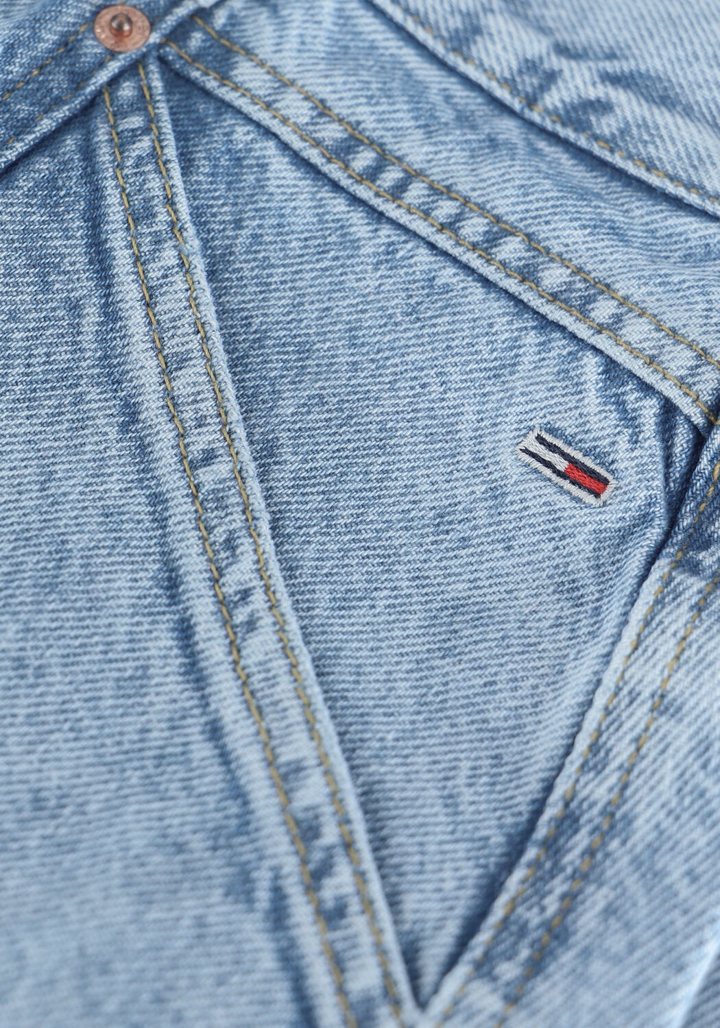 TOMMY JEANS Mini-jupe MOM SKIRT K PCKT BE715 SVLBRG Bleu clair - large