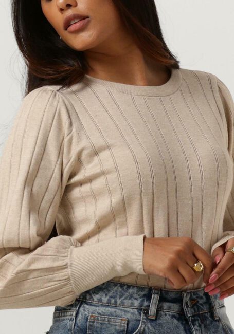 MOVES Pull POINTELLA en beige - large
