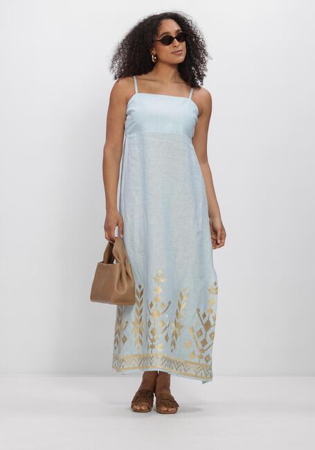 GREEK ARCHAIC KORI Robe maxi S26K-2043211 Bleu clair - large