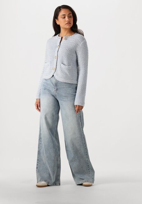JANICE Wide jeans MASON Bleu clair - large
