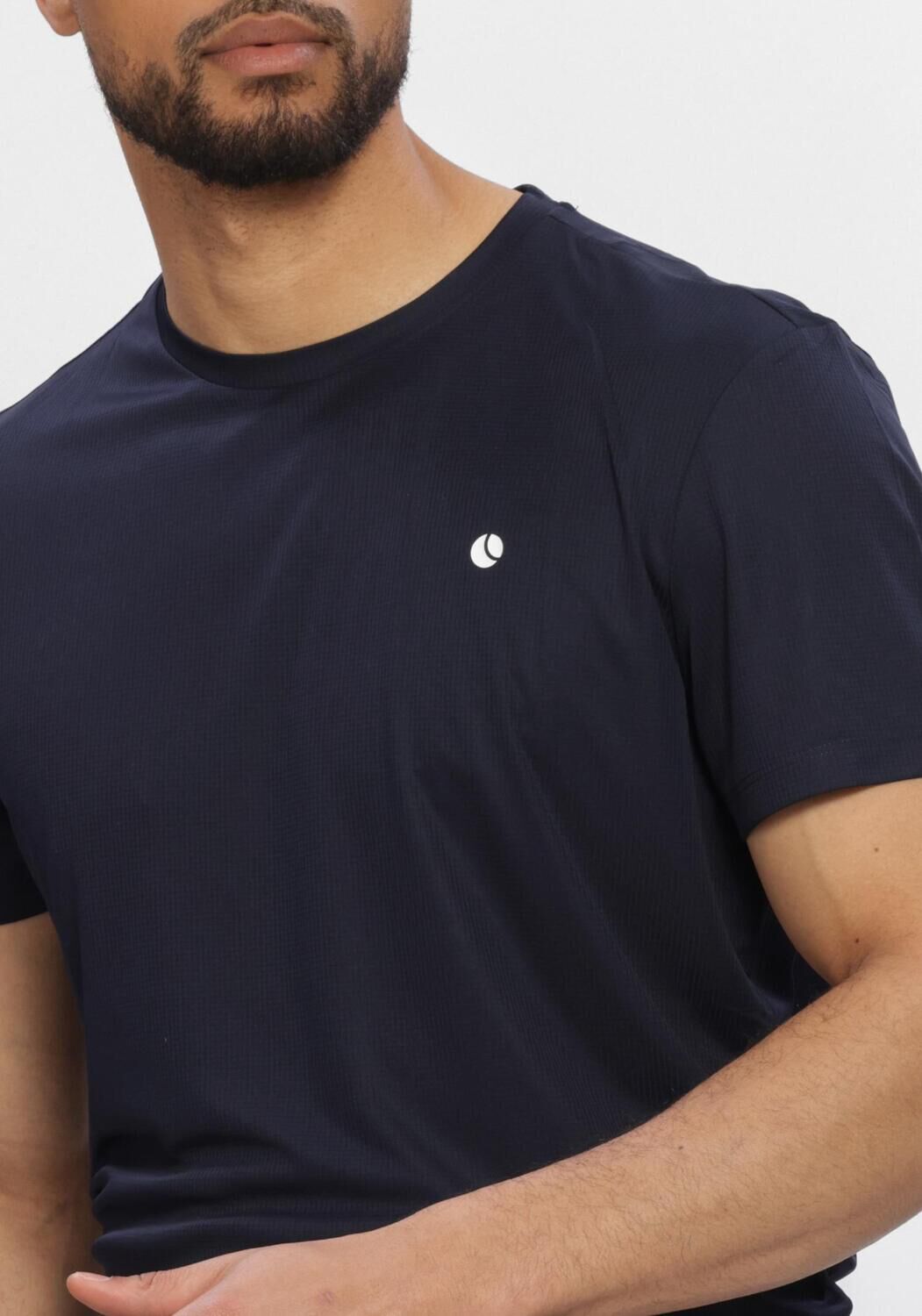 Donkerblauwe BJORN BORG Polo / T-shirt ACE LIGHT T-SHIRT - large