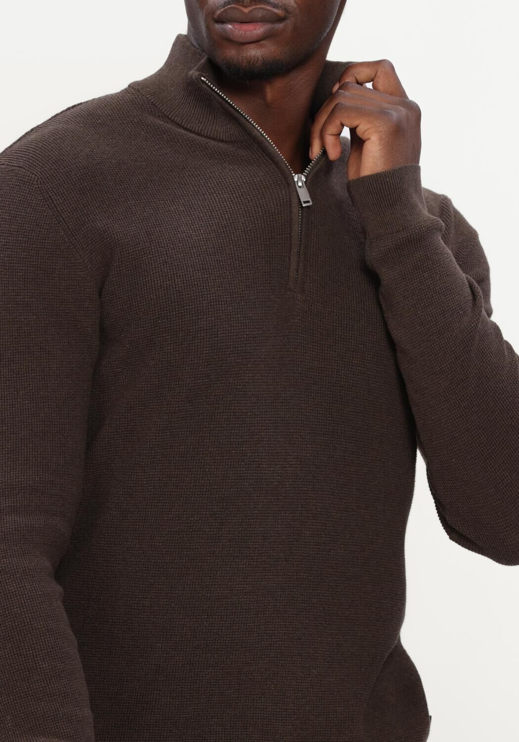 MATINIQUE Pull MALAGOON Z en marron - large