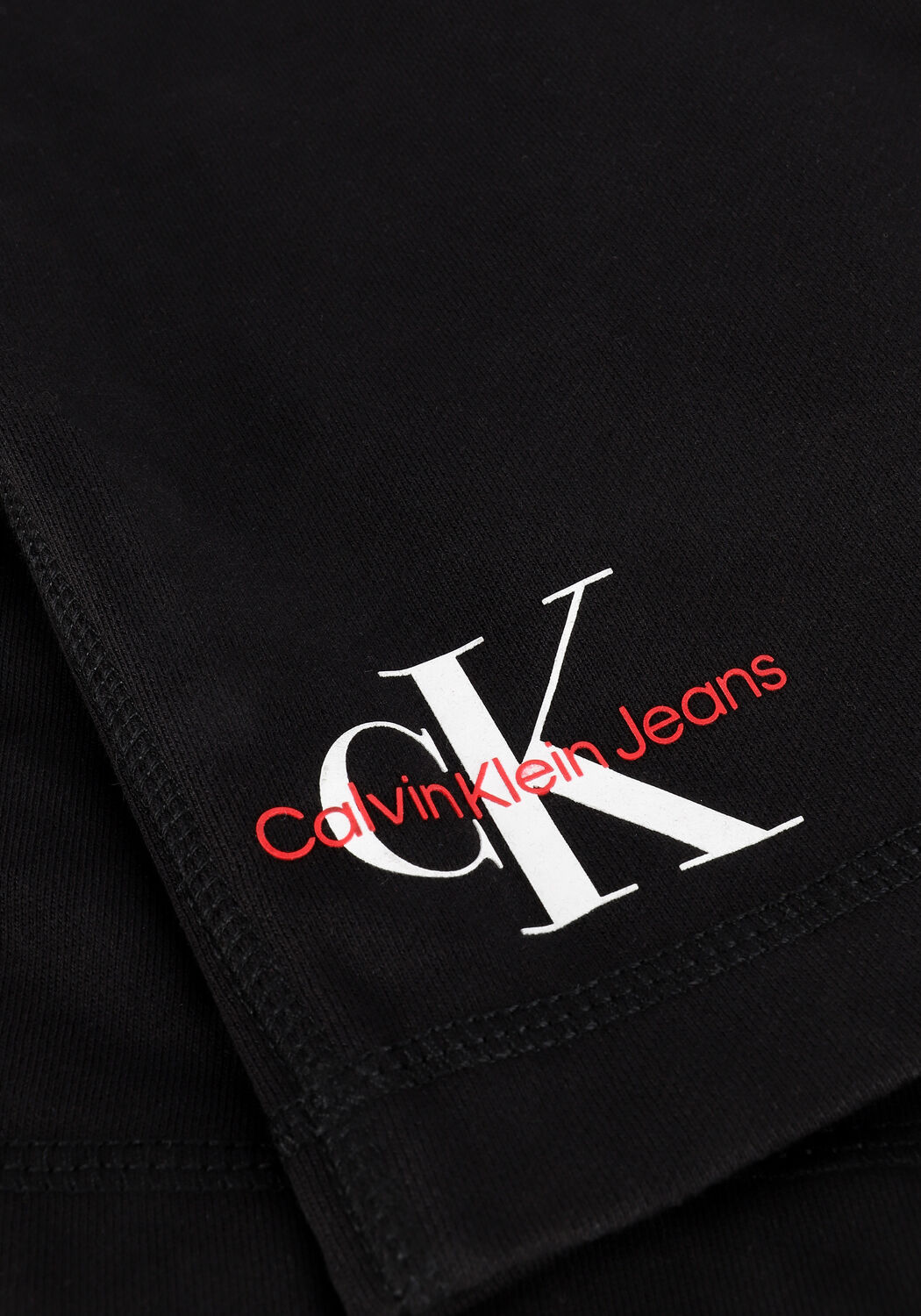 Zwarte CALVIN KLEIN Korte broek MONOGRAM LOGO HWK SHORT - large