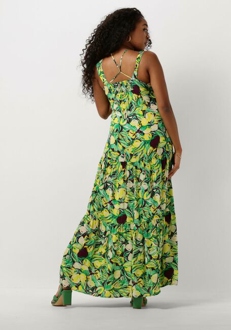 POM AMSTERDAM Robe maxi STRAP LEMON TREE DRESS en jaune - large