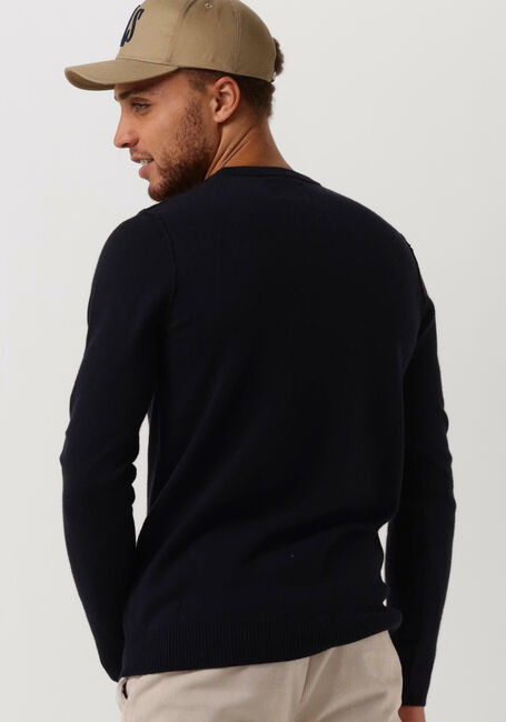 BUTCHER OF BLUE Pull CLIFDEN CREW en bleu - large