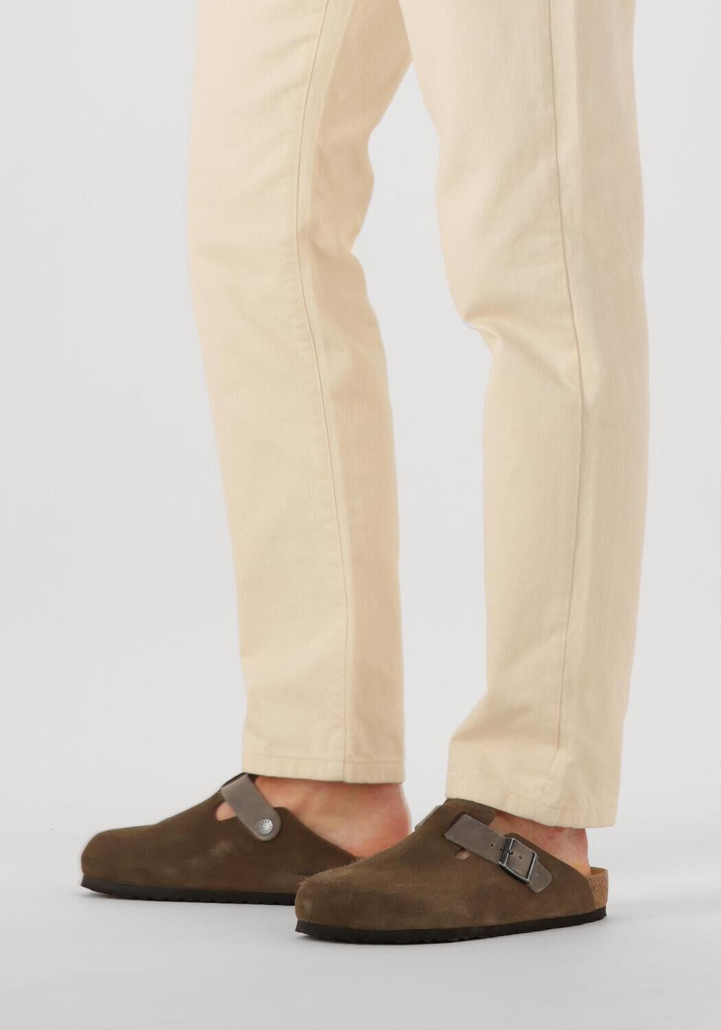 BIRKENSTOCK BOSTON HEREN Chaussures &agrave; enfiler en marron - large