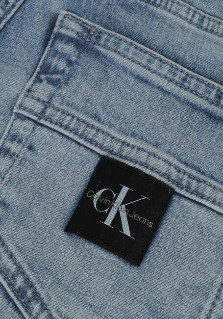 Blauwe CALVIN KLEIN Jeans DENIM SHORTS HIGH VISUAL - large