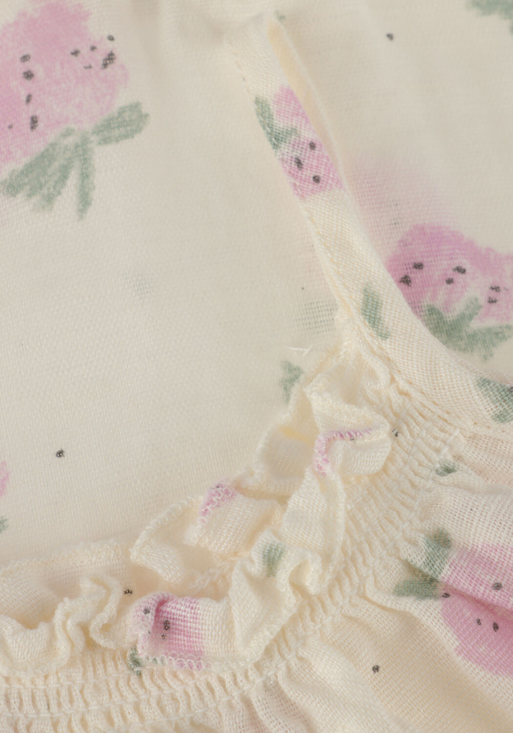 Witte PLAY UP Broeken/jumpsuits PRINTED WOVEN JUMPSUIT - large