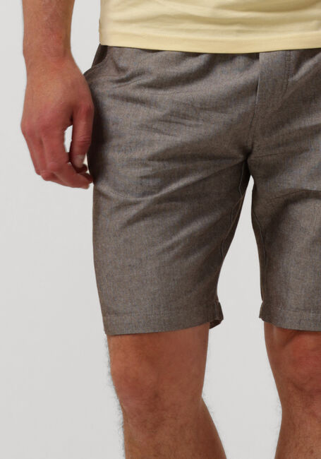 ANERKJENDT Pantalon courte AKJAMES LINEN ELAST en marron - large