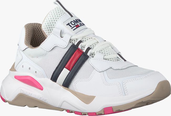 Witte TOMMY HILFIGER Lage sneakers COOL RUNNER WMN - large