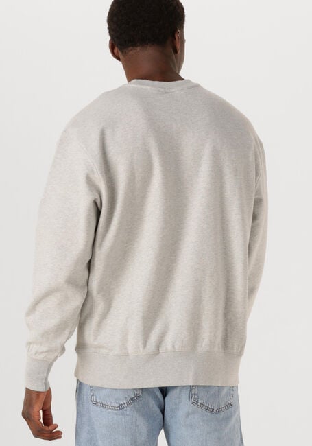 Lichtgrijze LEVI'S Trui AUTHENTIC CREW - large