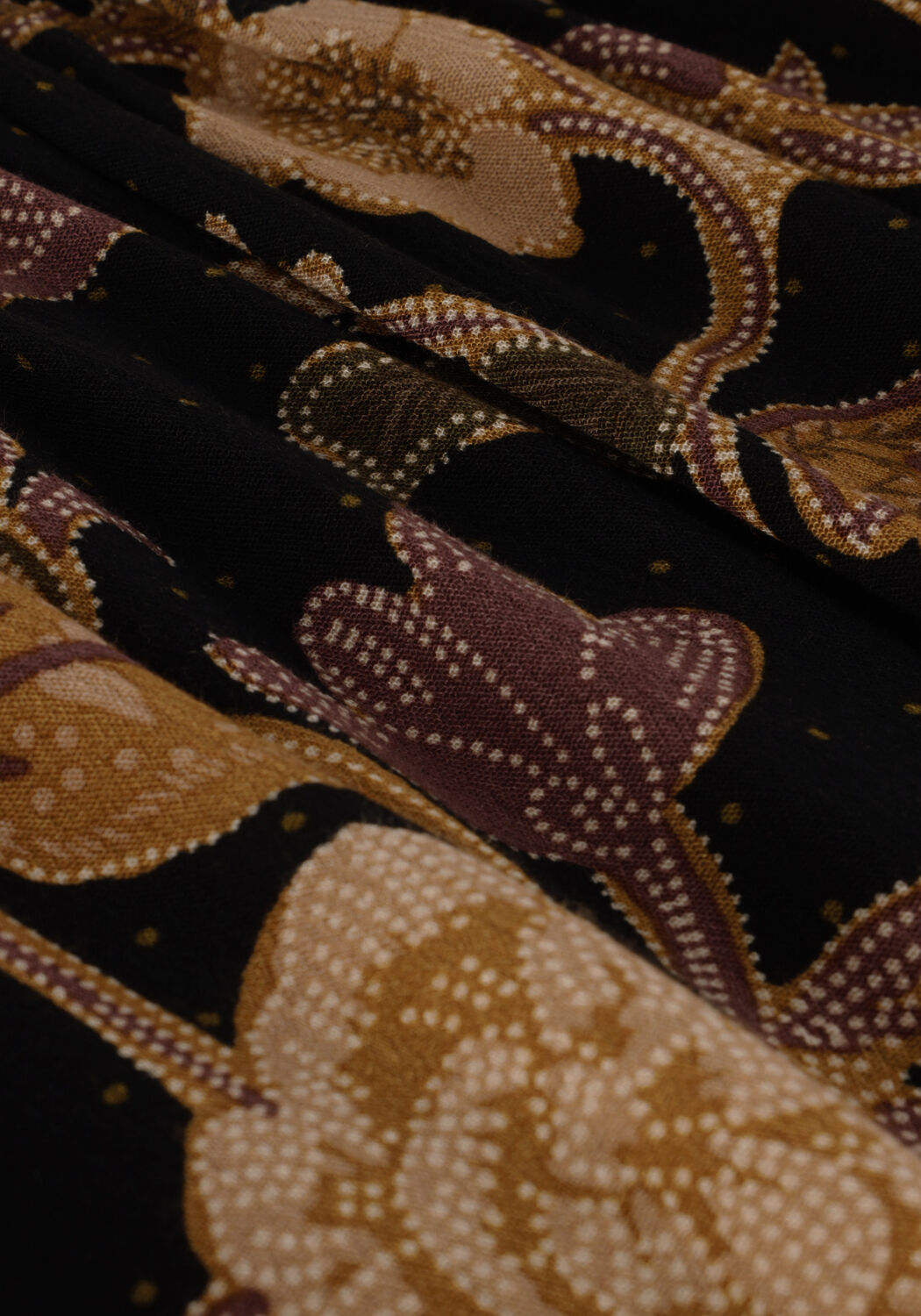 Zwarte BY-BAR Maxirok JOYA LILLI SKIRT - large