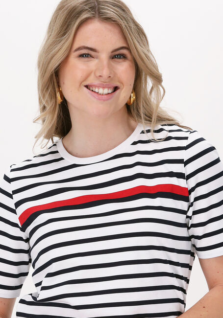 TOMMY HILFIGER T-shirt REGULAR GBL STP C-NK en bleu - large