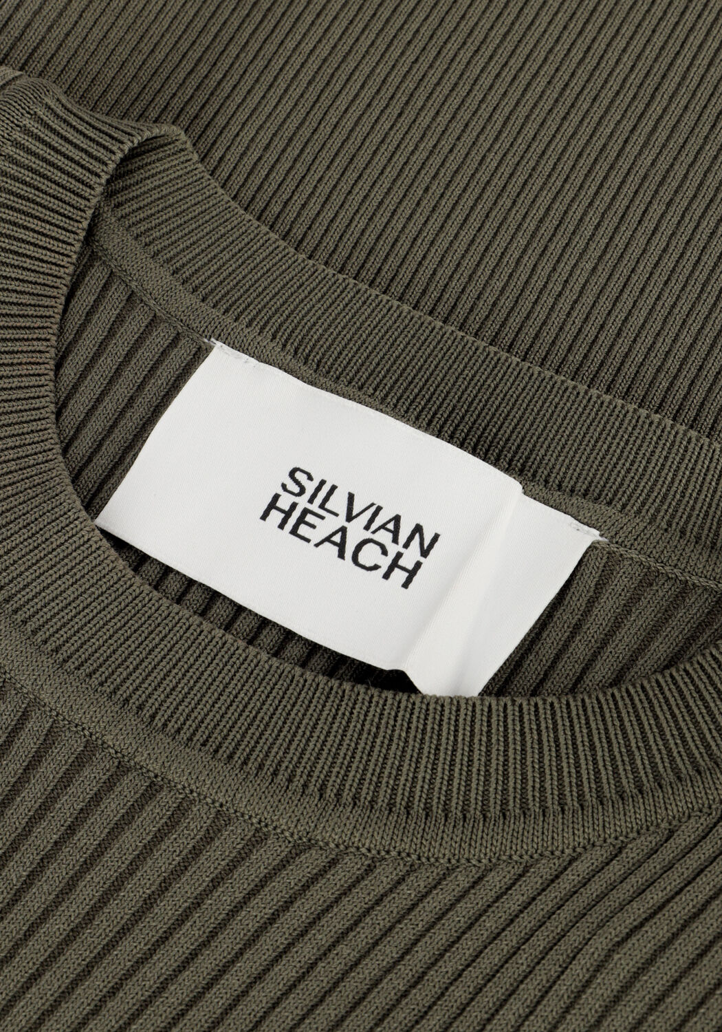 Groene SILVIAN HEACH Midi jurk GPA24081VE - large