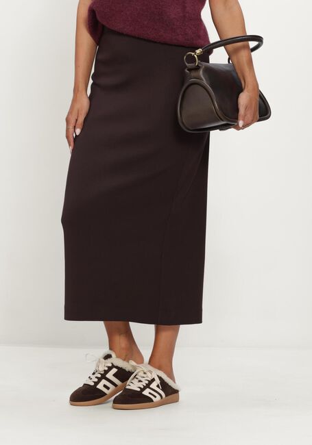 INWEAR Jupe midi AIDAIW SKIRT en marron - large