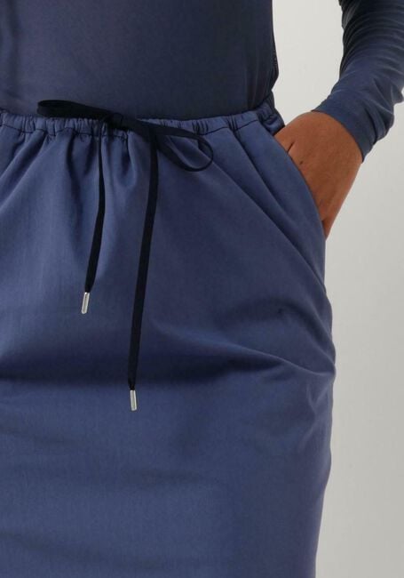 Blauwe VANILIA Midirok TUBE WITH DRAWCORD - large