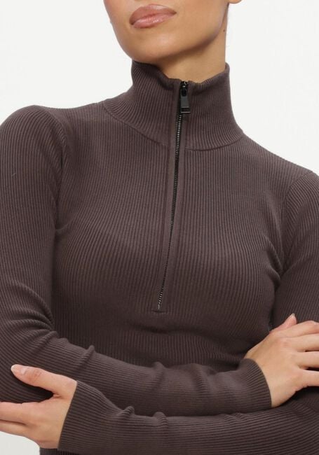 Bruine AIRFORCE Trui RUBY RIBBED PULLY - large