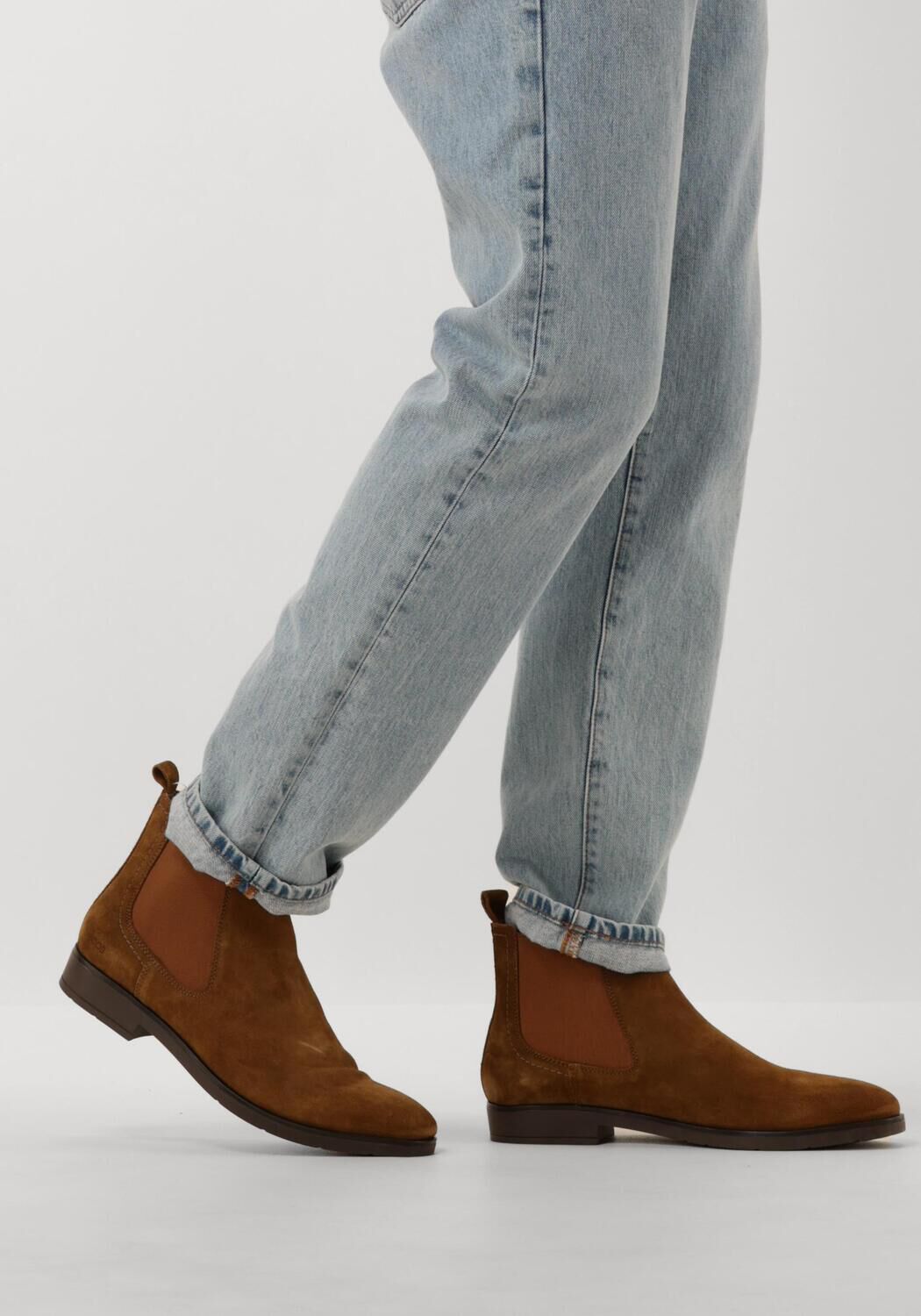 HABOOB Bottines chelsea LIAM en camel - large