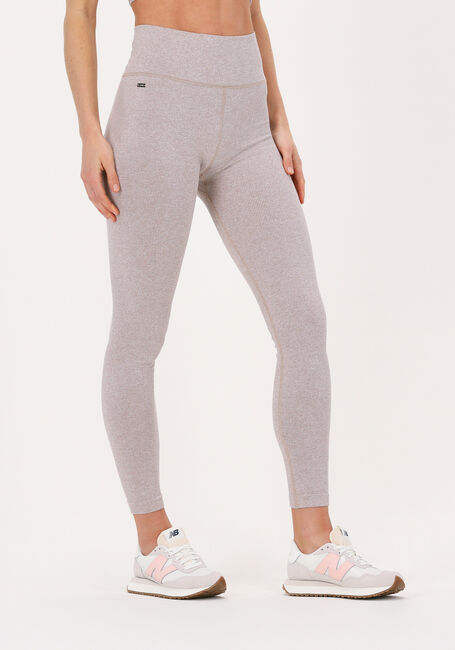 LUNE ACTIVE Legging LUNA RIB LEGGING MELANGE en beige - large