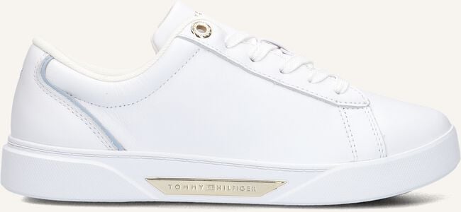 Witte TOMMY HILFIGER Sneakers CHIC COURT SNEAKER Witte TOMMY HILFIGER Sneakers CHIC COURT SNEAKER - large