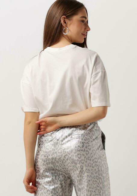 ALIX THE LABEL T-shirt LADIES KNITTED LABEL T-SHIRT en blanc - large